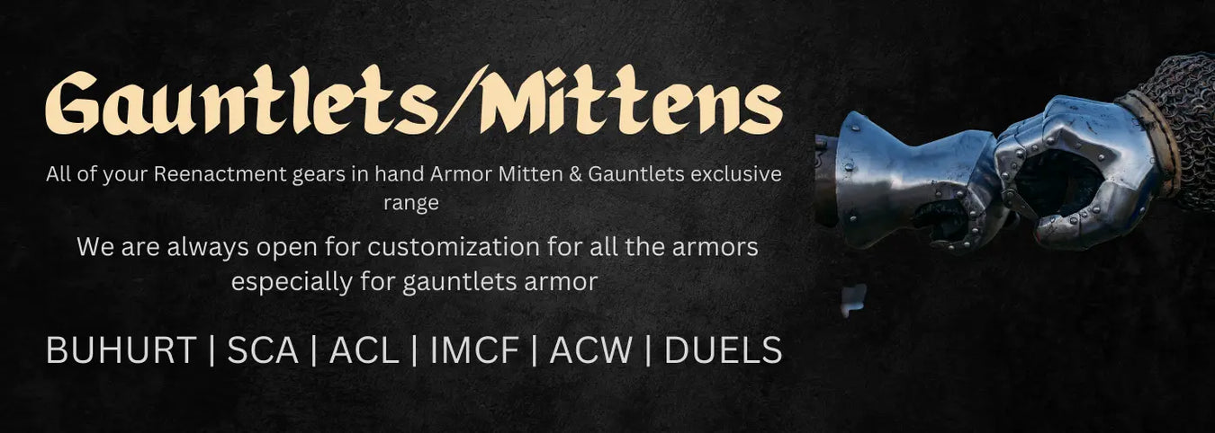 gauntlets for buhurt high quality mitten for medieval MMA hmb buhurt armor gauntlet gloves armor gloves
