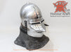 replica, medieval costume helmet, museum quality helmet, custom medieval armor, traditional armor