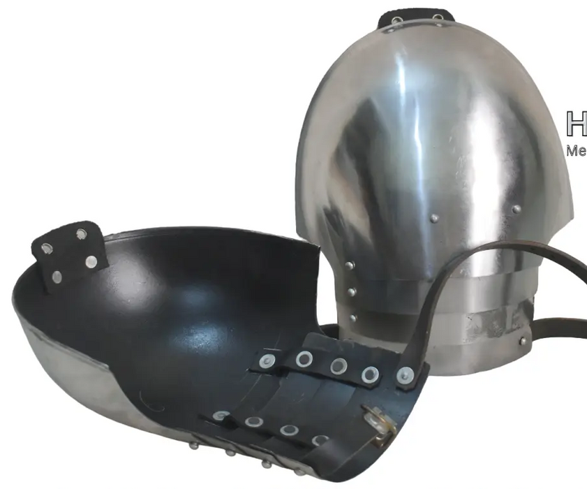 14th century medieval french cops shoulder armor