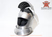 Stainless steel great bascinet armor for SCA fighting