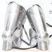 15th century medieval leg armor with cuisse and poleyn