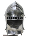 buhurt optimized bascinet helmet with interlocking design
full face protection medieval helmet for HMB