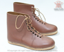 roman closed toe leather boots calcei