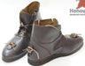 Heavy duty medieval fighting boots leather