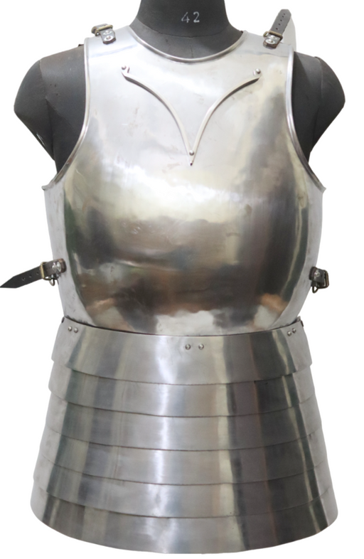 Churburg steel plate body armor for buhurt