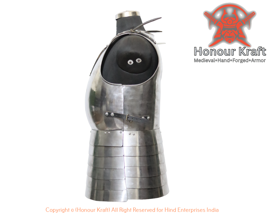 Medieval armored combat steel cuirass
