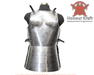 Full contact medieval steel body armor
