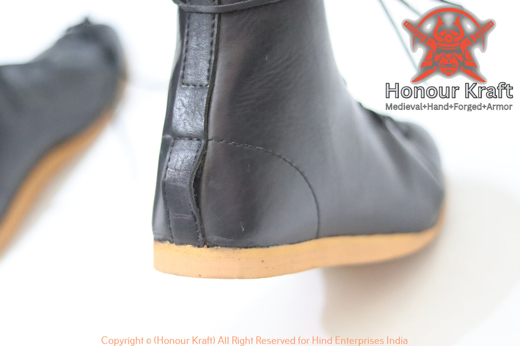 Viking Ösberg Boots for Buhurt Combat | Reinforced Leather HMB Fighting Boots