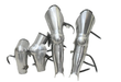 Legs & arms armor pair blackened finish for tournament buhurt and reenactment”