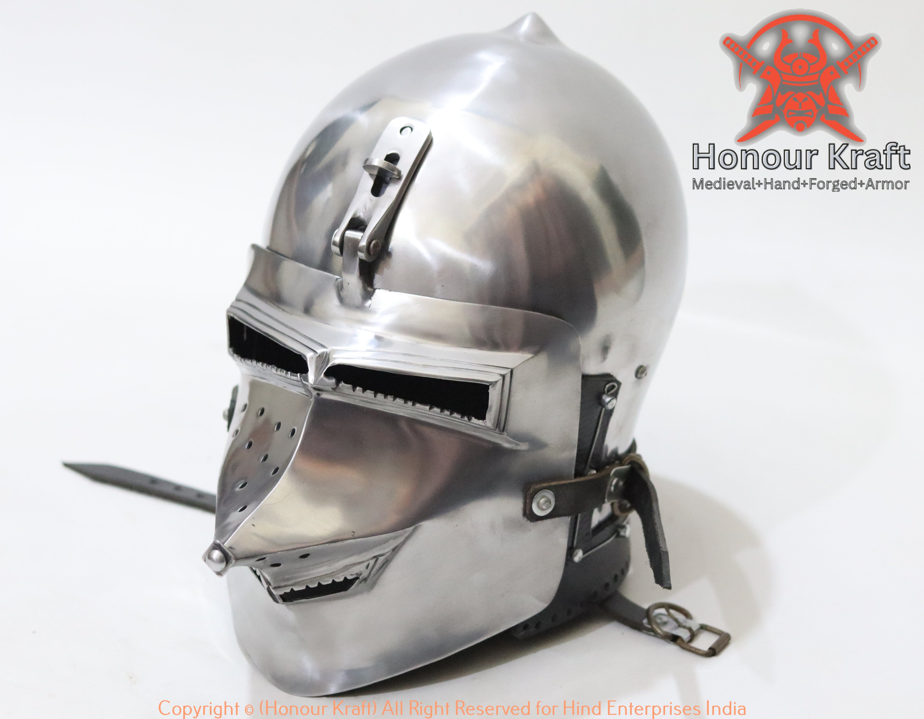 armor Helmet Houndskull Beak Face — Honour Kraft