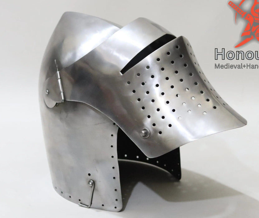 Handcrafted Steel Helmet