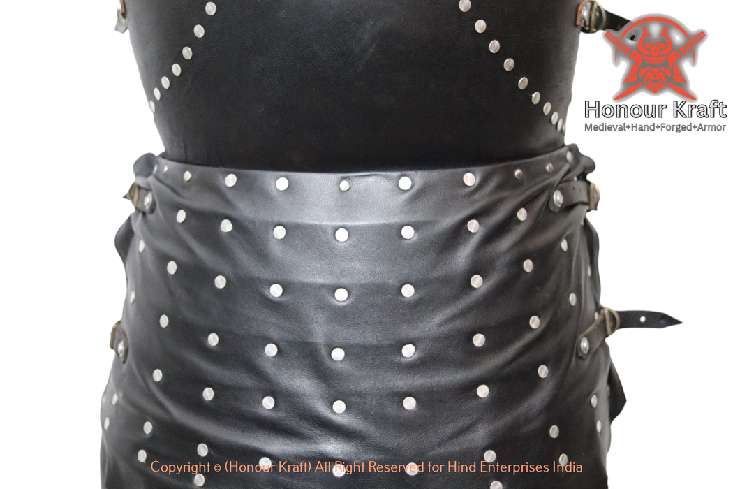 Full contact armored combat brigandine