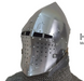 Stainless steel ROA helmet medieval combat
Tempered steel ROA helmet for heavy fighting