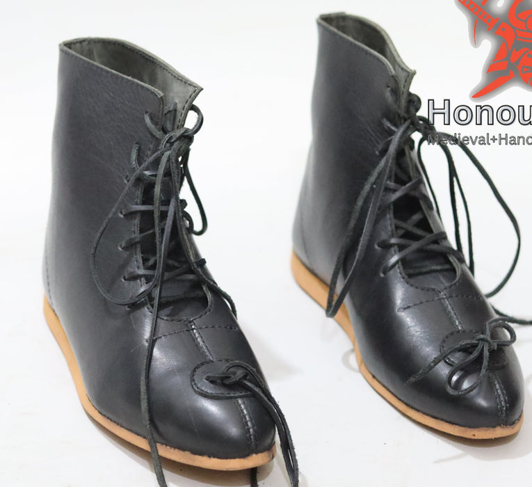Osberg style viking boots medieval footwear