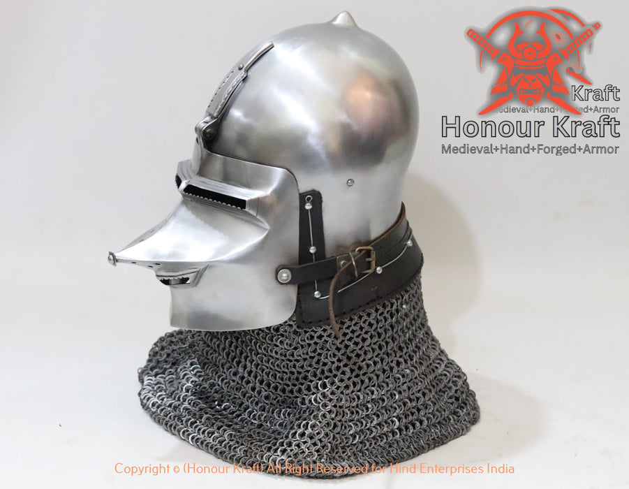 Historical Helmet, Handmade Helmet, Combat Helmet, Medieval Warrior Helmet, Armour Replica, Steel