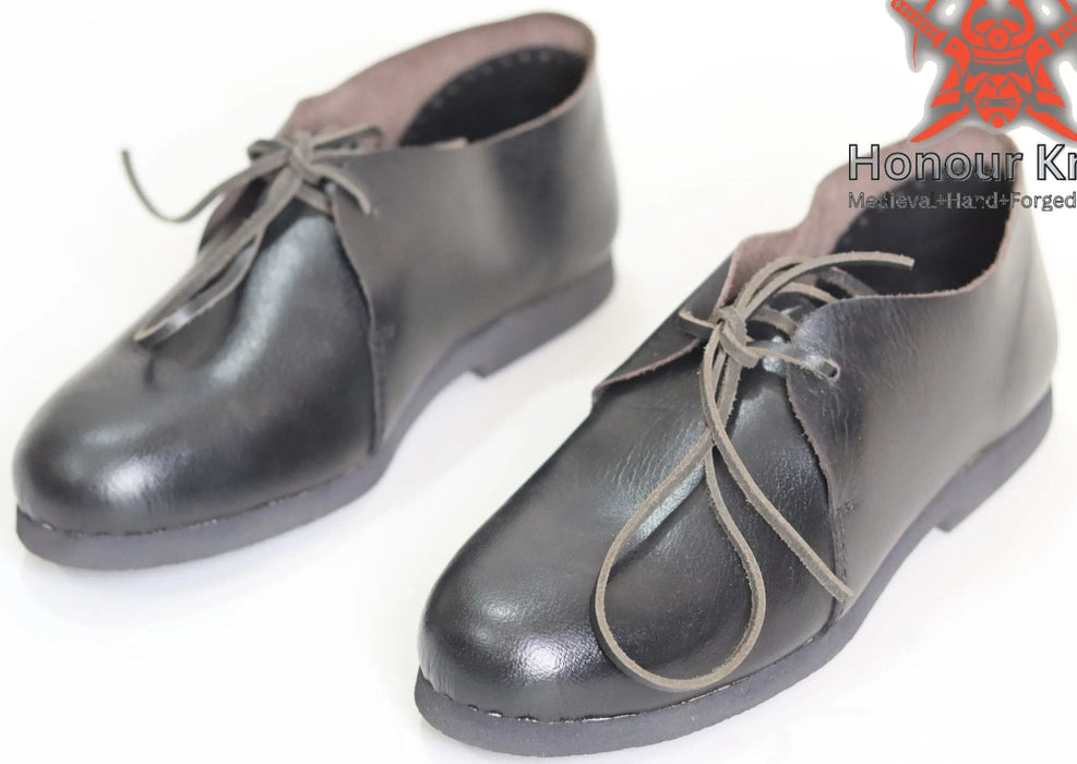 Historical costume spanish leather shoes