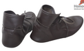 medieval living history leather shoes