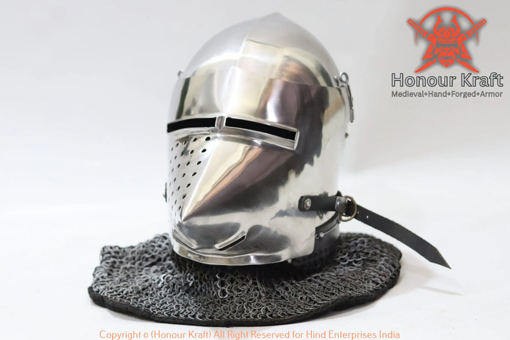 IMCF legal houndskull steel combat helmet
tempered steel houndskull visor helmet for buhurt