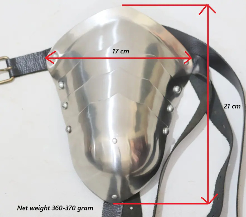 Steel Groin guard T-2 gothic style Honour Kraft