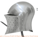 Handcrafted Medieval Samson Steel Helmet