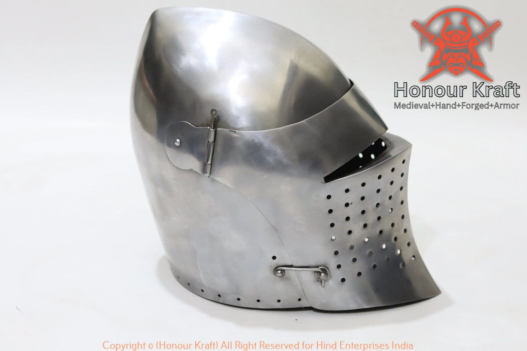 Custom Italian Bascinet Helmet