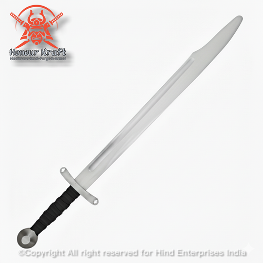 River Thorpe falchion with reinforced edge for full-contact HMB combat