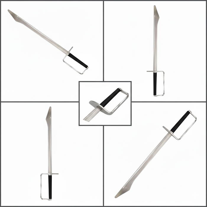 heavy duty falchion sword for SCA and reenactment