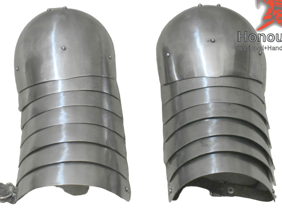 HMB armored combat shoulder protection steel