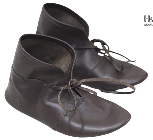 medieval turn shoes for reenactment