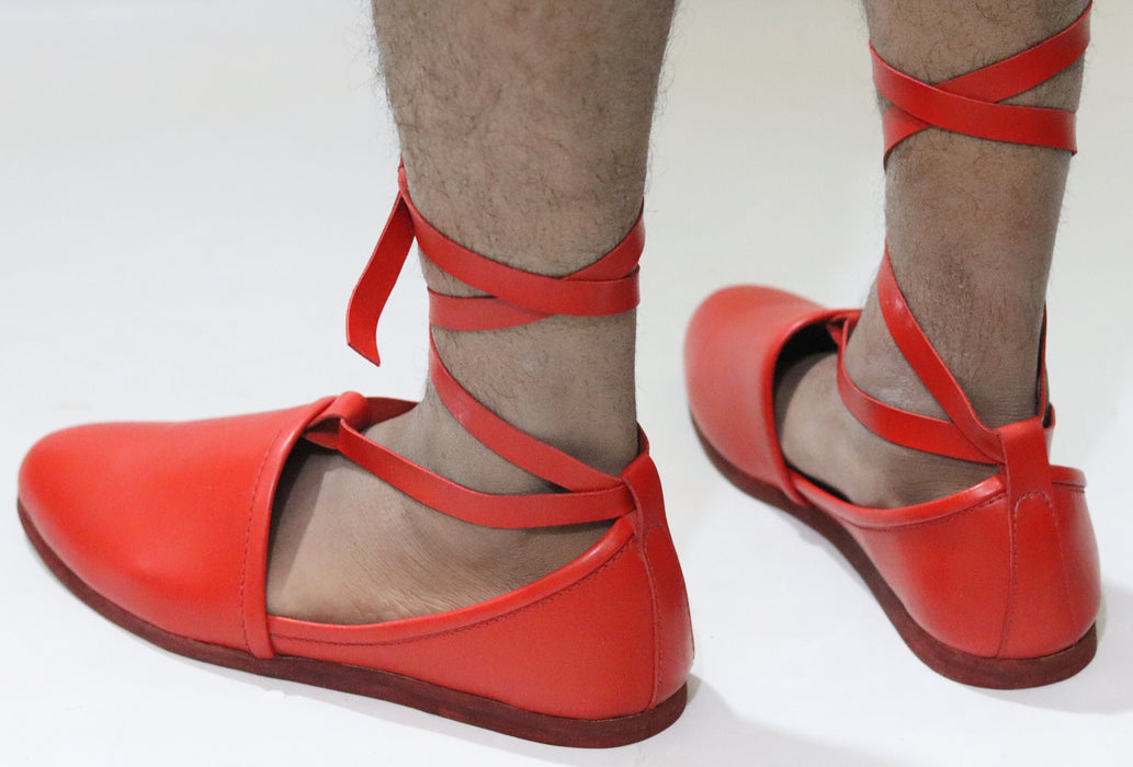 imperial roman low cut leather shoes