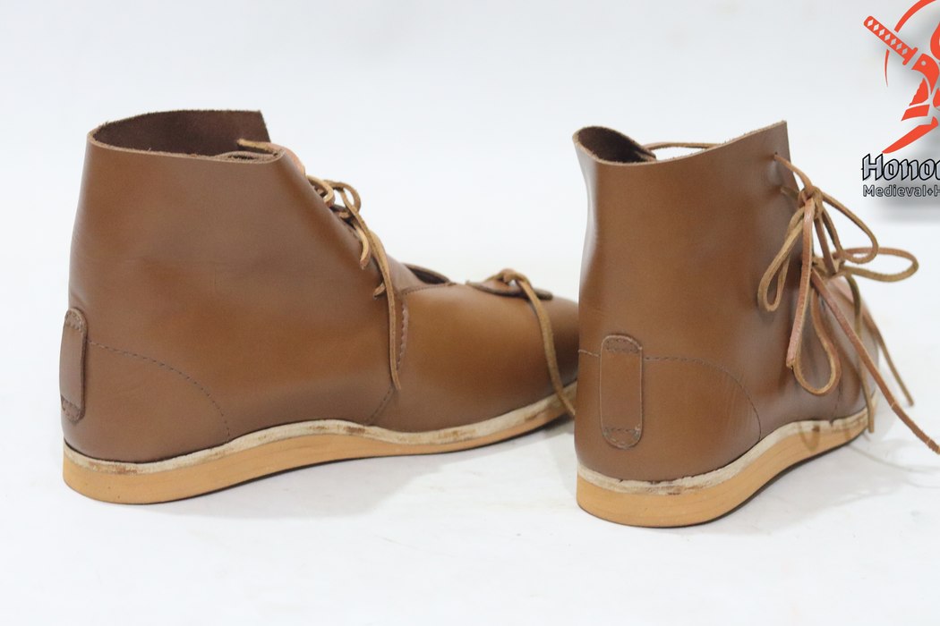 reinforced medieval boots for sca fighting