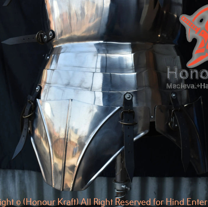 Armored combat italian steel plate cuirass