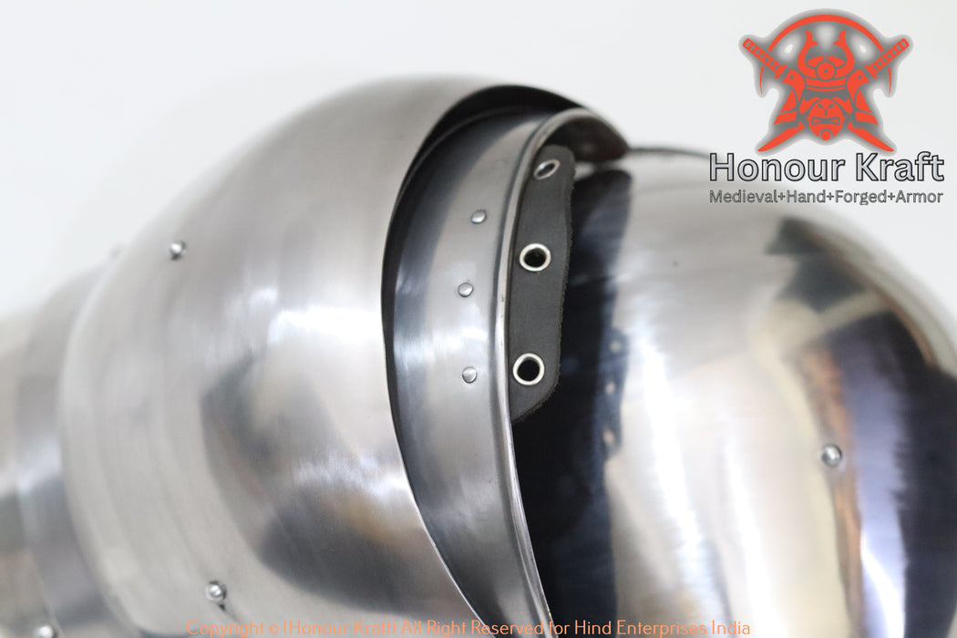Tournament grade buhurt european shoulder armor