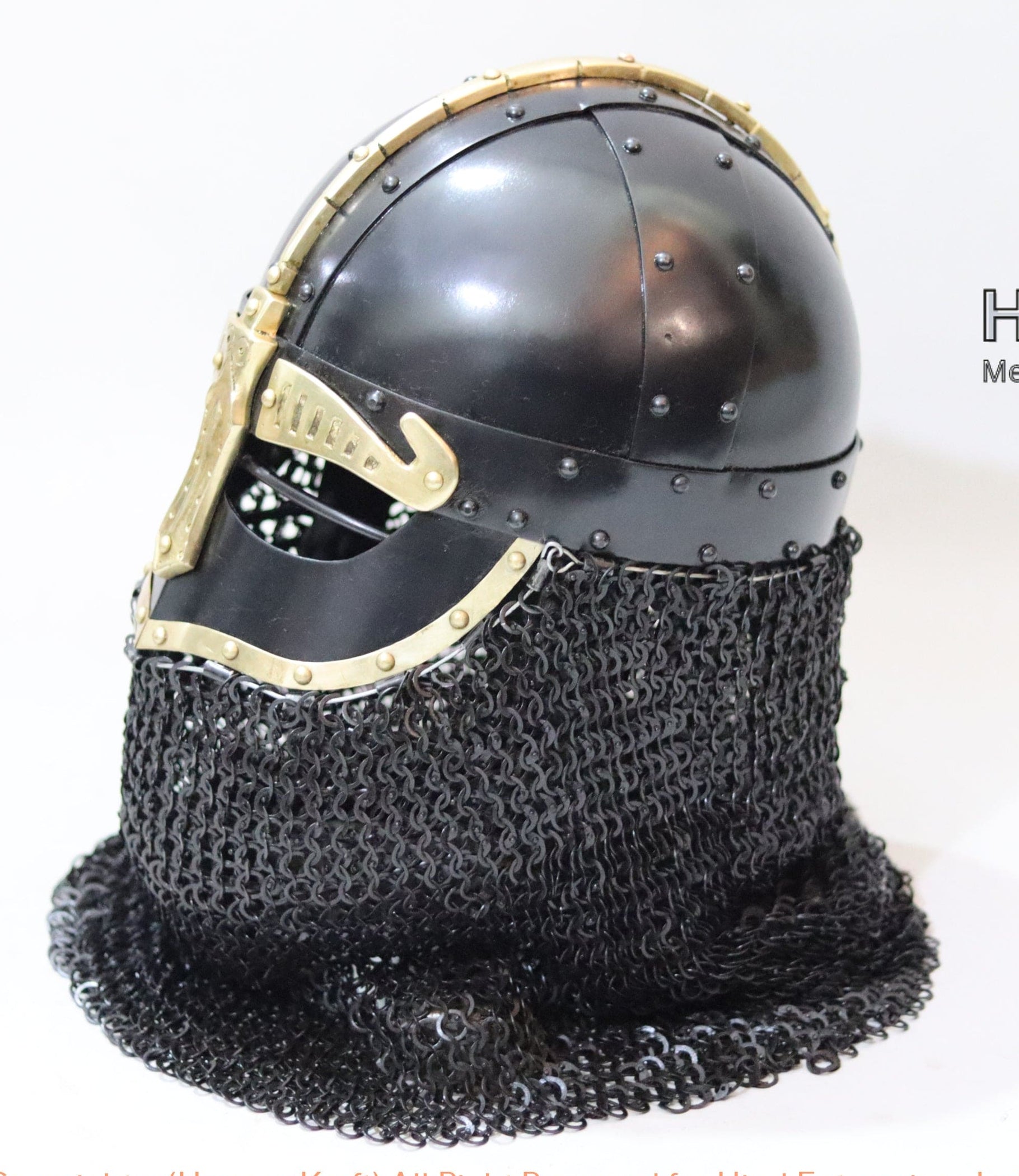 Viking Helmet for SCA | Tur Style Medieval Rattan Combat Armor – Honour ...