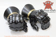 custom blackened gauntlets for full contact
SCA combat black mitten gauntlets