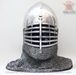 Bascinet wolf ribs helmet for buhurt combat