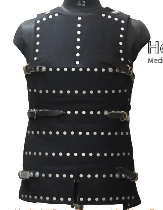 Medieval body armor brigandine tournament ready