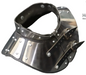 Adjustable leather plated gorget for full contact combat