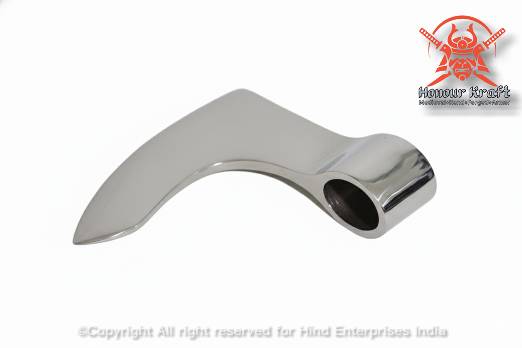 Bardiche Medieval Axe Head | Hand-Forged Steel Axe for Buhurt & Historical Reenactment Honour Kraft