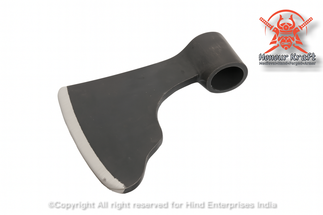 Medieval Axe Head | Hand-Forged Steel Axe for Buhurt Honour Kraft