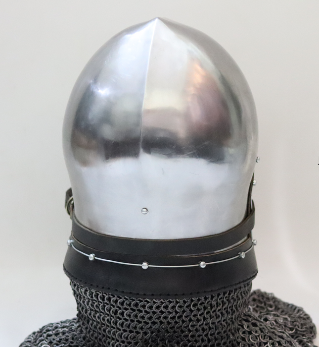 High durability Klappvisor helmet for SCA full contact fighting

Heavy duty combat Klappvisor helmet for IMCF tournaments