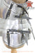 Steel breastplate with leather straps buhurt