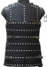 Brigandine armor 4 segment medieval body armor front view