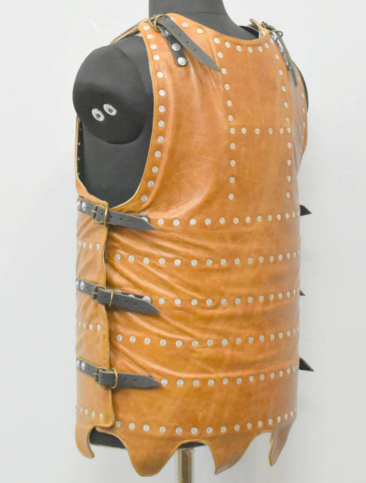 Leather brigandine armor for hmb fighting