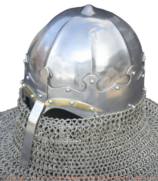Buhurt helmet, medieval armor, historical reenactment, full-face protection, steel helmet, combat sports gear, knight's helmet, HEMA equipment