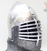 HMB approved medieval bascinet helmet armor