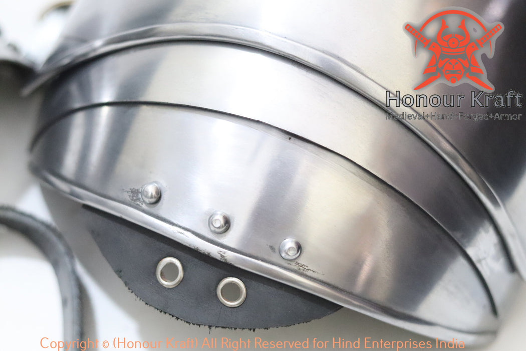 European Plate Pauldron mobility shoulder armor pair Honour Kraft