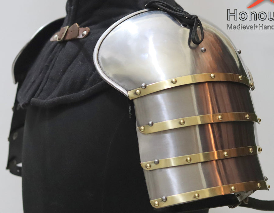 hmb mobility shoulder armor medieval steel