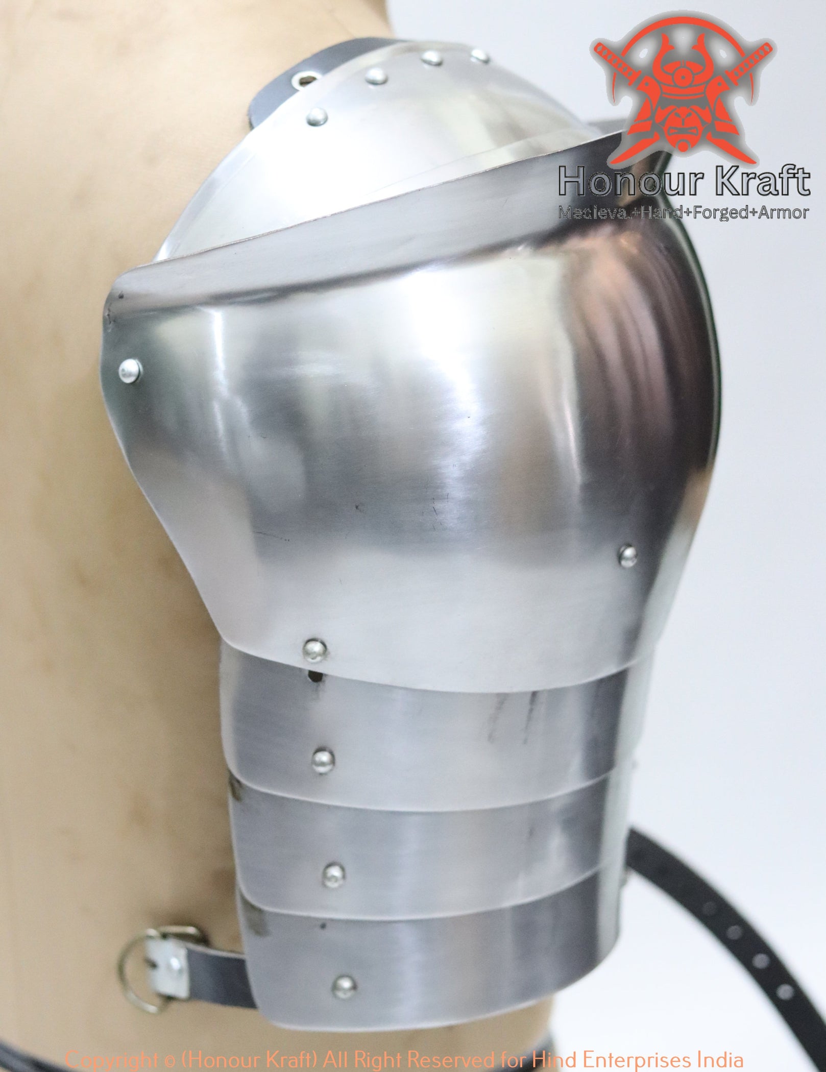 Mobility Plate Pauldron Shoulder Armor for Buhurt Combat — Honour Kraft