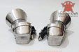stainless Tristan mitten gauntlets